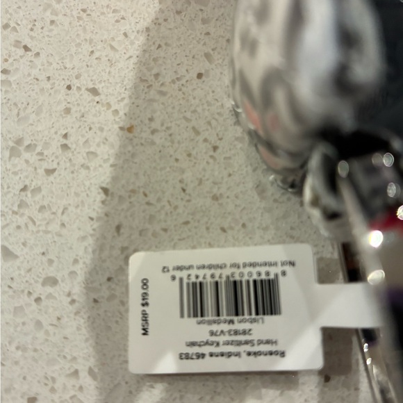 Vera Bradley Quilted Hand Sanitizer & Key Chain - Picture 4 of 7